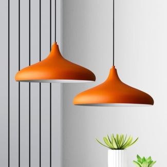 Bamyum Pendelleuchte Bamyum Pendelleuchte, Champion, 2x Metall Lampe Ø 35cm Deckenlampe, ohne Leuchtmittel