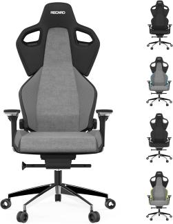 RECARO Exo Platinum Graphite | Ergonomischer, hochwertiger Gaming Stuhl | Mit stufenloser Einstellung über Handräder | Made in Germany | Auch als Bürostuhl | TÜV Zertifiziert