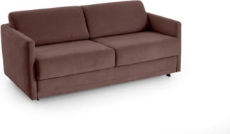 ATLANTIC home collection Schlafsofa Limone, für Dauerschläfer geeignet inklusive hochwertige Matratze