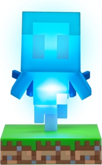 Minecraft Paladone Allay freistehende Schreibtischleuchte, Spielzimmer-Dekoration und Merchandise für Jungen und Mädchen, Nachtlicht-Geschenk, Zubehör für Spielzimmer und Schlafzimmer
