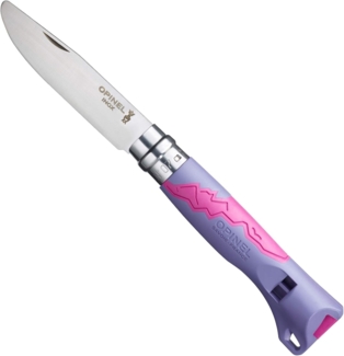 Opinel Multifunction Outdoor Junior Adventure N°07 - Klappmesser - 8 cm - lila
