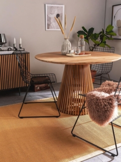 benuta Sisalteppich Sana, rechteckig, Höhe: 5 mm, 100% Sisal Naturfaser, Teppich Wohnzimmer, Esszimmer, Schlafzimmer