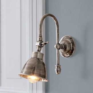 Mirabeau Wandleuchte Wandlampe Gemma antiksilber