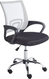 Bürostuhl SOLID Schwarz Weiß