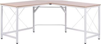 HOMCOM Schreibtisch Winkelschreibtisch