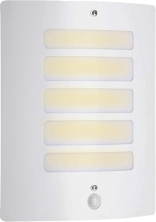 Brilliant Leuchten No. 47698-05 Aussenwandleuchte Todd mit Sensor E27 IP44 weiß