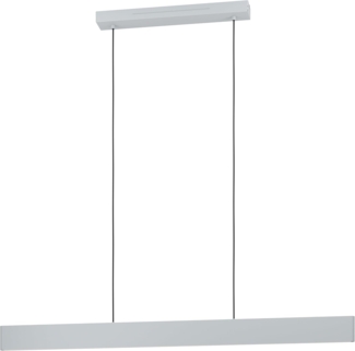 Eglo 900879 LED Hängeleuchte ANDREAS-Z Stahl grau, Kunststoff weiss 2X19W 2700-6500K L:117cm B:7cm H:110cm mit Connect-Z Funktion