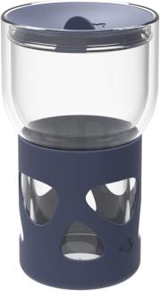Leonardo To go Becher IN GIRO, Kaffeebecher, Isolierbecher, Materialmix, Blau, 350 ml, 029219