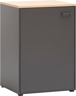 Schildmeyer Mehrzweckschrank Solea 702002, anthrazit, 67,1 x 60 x 95,8 cm