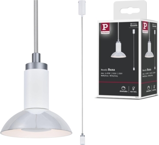 Paulmann No. 79522 Pendelleuchte Runa GU10 max. 20 W Weiß Grau