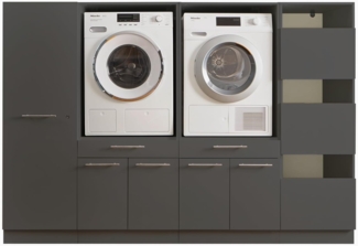Laundreezy Mehrzweckschrank-Set LAUNDREEZY LDSK14, Breite 235 cm