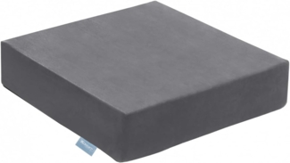XDREAM Sitzkissen Sitzerhöhung, Aufstehkissen, Aufstehhilfe, formstabiles Kissen, softer Mikroplüschbezug, Anti-Rutsch-Unterseite