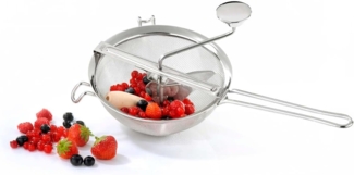 GEFU Küchensieb FLEISSIGES LIESCHEN, Edelstahl, (1-St), Feines Sieb, leicht zu reinigen, robust, effizient, platzsparend