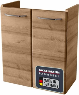Fackelmann MILANO Waschbeckenunterschrank 52 cm, Braun hell