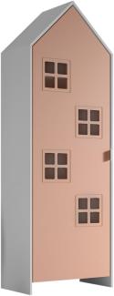 Schrank Casami Bruges 37 x 57,6 x 171,3 cm MDF Rosa