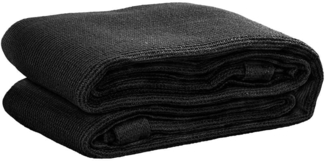 vidaXL Zeltteppich 250x300 cm Schwarz 310781