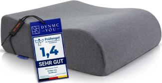 DYNMC you Sitzkissen Bequeme Sitzerhöhung Stuhl Erwachsene & Kind, Formstabiles, 13cm Sitzkissen für Stuhl, Auto, Büro, Aufstehhilfe