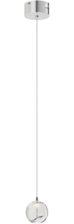 Lucande Hängeleuchte Hayley, 1 x 5 W LED, warmweiß