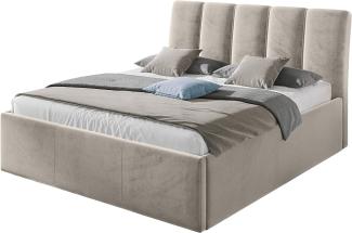 Bett Krite , Beige, 160x200 cm