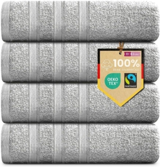 B!HOME Handtücher Set Saunatücher, Duschtücher, Gästehandtücher 100% Baumwolle, (Spar-Set, 8-St), flauschig saugfähig Frottee weich