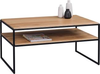 M2 Kollektion Mika 2 Couchtisch, Holz, braun, Länge 90cm, Breite 60cm, Höhe 45cm