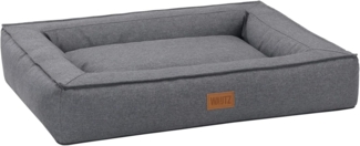 Hundebett "BOXBED" XL 105x80x19 cm Anthrazit""