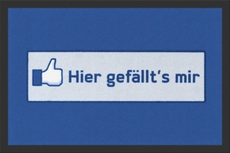 Rockbites - Fußmatte Türmatte "Hier gefällt`s mir" Nr. 20 (100799) *