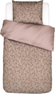 Essenza Mako-Satin Bettwäsche Juliette antique pink | 135x200 cm + 80x80 cm