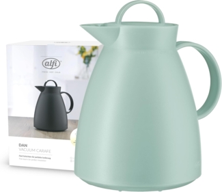 Alfi Isolierkanne DAN, mit Hartglaseinsatz, 1 l, (1-St), 12h heiß & 24h kalt, Drehverschluss