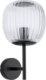 Paulmann 71144 Selection Bathroom Wandleuchte Ruya Klarglas Schwarz E14 IP44