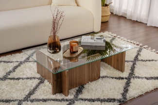 Skye Decor Couchtisch 100% TEMPERED GLASS, 30 cm x 65 cm x 105 cm 353NRD11