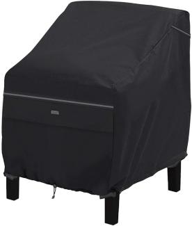 Sekey - Stuhl Abdeckung, Abdeckhaube für Stühle 600D Oxford, 65 x 65 x 80-120cm, Schwarz