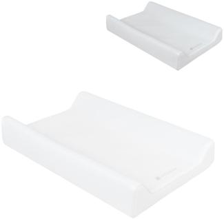 Kikkaboo Wickelauflage Memory-Schaum Airknit 70 x 45 cm seitlich erhöhter Rand weiß