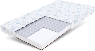 Matratze 80x160 Kaltschaum MIKI Dumbo H2 H3 9 cm Babymatratze Schaum Kokos Buchweizen