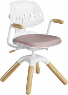 HOKO Kinderstuhl Höhenverstellbarer, mitwachsender Kinder Stuhl (Ergo Study Kid Kinder Schreibtisch Stuhl, Sitz und Rücken separat verstellbar. Ergonomisches Sitzen für Kinder, 1 St)