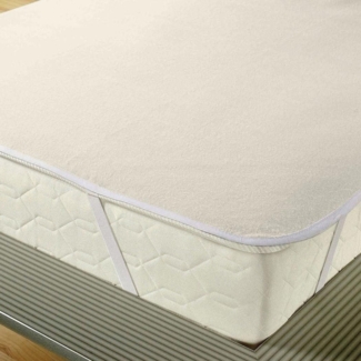 Traumschlaf Molton Matratzenauflage aus 100% Baumwolle kochfest|200x220 cm