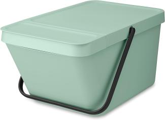 Brabantia 'Sort & Go' Abfallbehälter, Kunststoff, Jade Green, 20 Liter