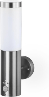 Grafner® Edelstahl Wandlampe mit Bewegungsmelder 10WBPIR Wandleuchte