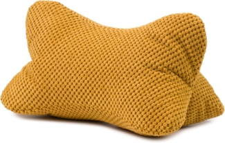 Gözze Dekokissen GÖZZE Lesekissen SVEN senf BL 40x25 cm gelb