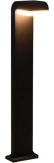 vidaXL Gartenleuchte LED 9 W Schwarz Oval 45654
