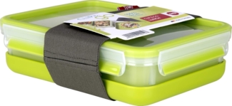 Emsa Clip&Go Lunchbox 518098 1,2l Transparent/Grün