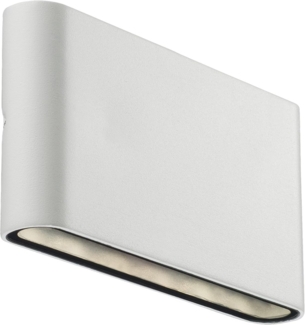 Nordlux Kinver LED Wandleuchte Außen 570lm weiß