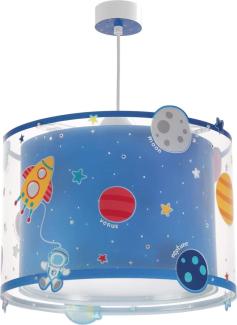 Dalber kinderlampe Pendelleuchte Hängelampe Planets Planeten Raum, 33 x 33 x 25 cm, Blau