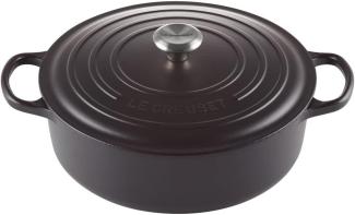 Le Creuset Gourmet-Bräter Signature 30 cm Schwarz - Schwarz - 29 bis 32 cm