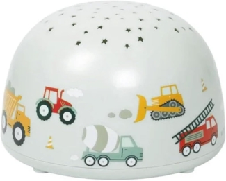 Little Lovely – Fahrzeugprojektor-Licht – kabellose Nachtlampe – LED – Altrosa – 30 Minuten Timer-Funktion – umweltfreundlich – BPA-frei – für Babys und Kleinkinder – PLCAMI17