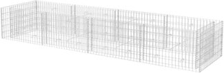 vidaXL Gabionen-Hochbeet Stahl 360×90×50 cm 142555