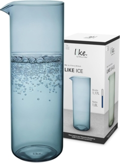 like. by Villeroy & Boch Like Glass Wasserkaraffe / Saftkrug 1 l Ice - DS