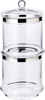 Edzard Vorratsglas Lia mit Deckel 3tlg. H 29 cm