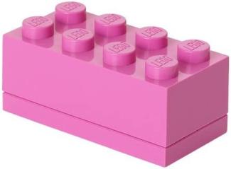 Lego 'Storage Brick' 8 Noppen 4,6x9,2 cm Polypropylen rosa