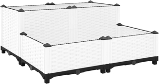 vidaXL Hochbeet 80x80x38 cm Polypropylen 153316